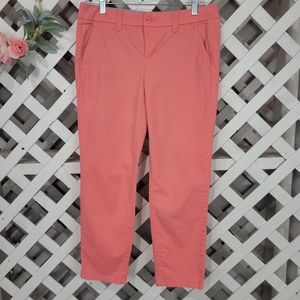 Stylus Coral Khaki Pants Size 2